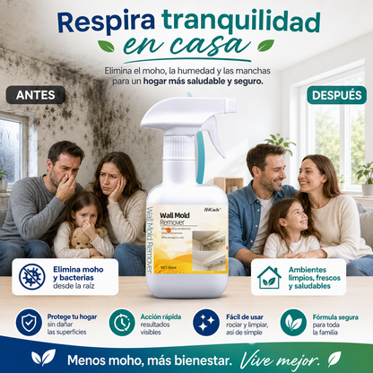 Spray eliminador de moho y hongos